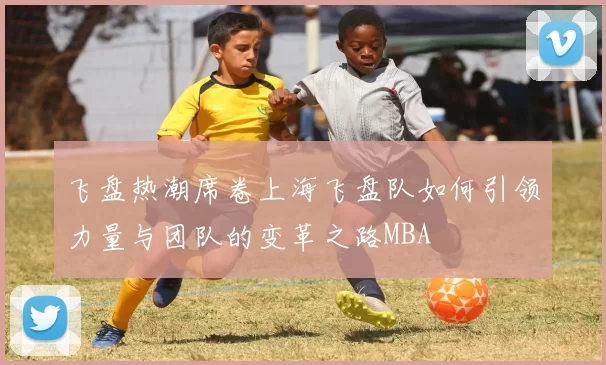 飞盘热潮席卷上海飞盘队如何引领力量与团队的变革之路MBA